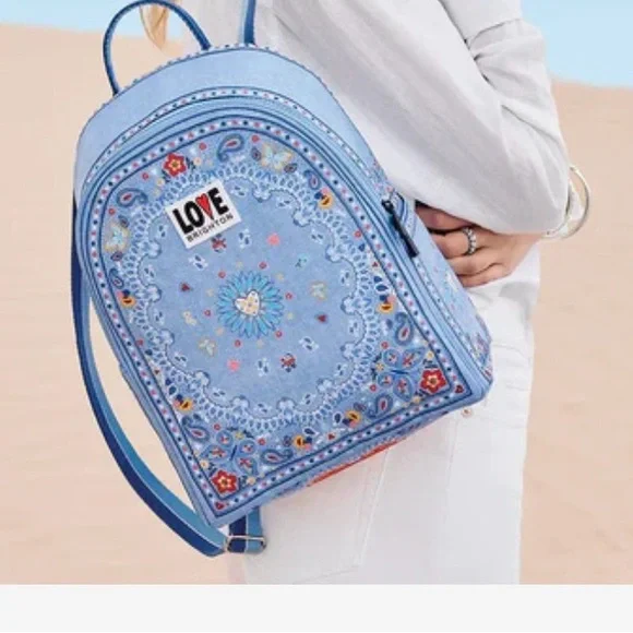 Brighton Bandana Love Backpack - Unopened - Picture 7 of 11